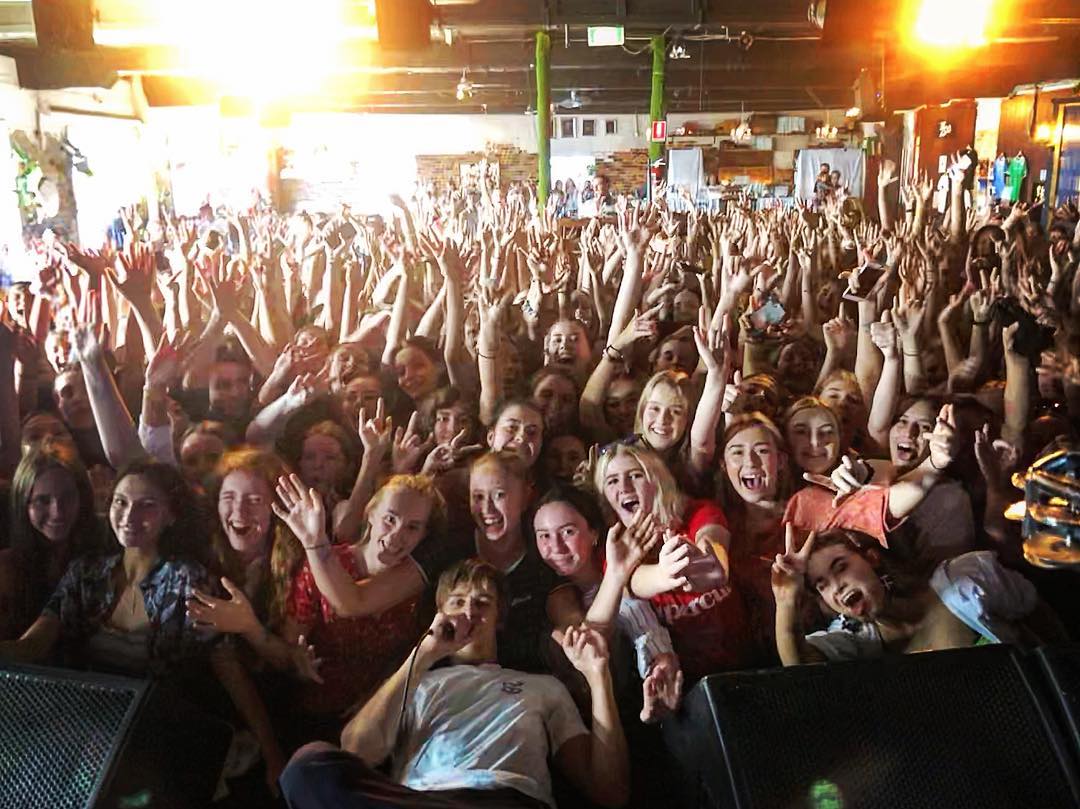 Super fun gig at @thezoo.bne yesterday arvo with @evan_klar supporting...