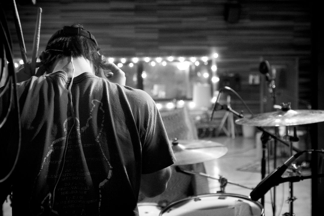 Steve Pope - studio session