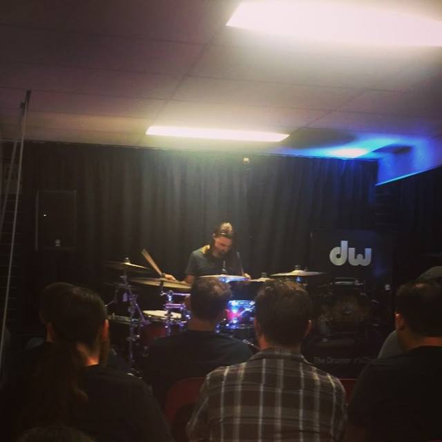 The Beat Cleaver - Dane Drums ripping through some Osaka Punch goodness at his...