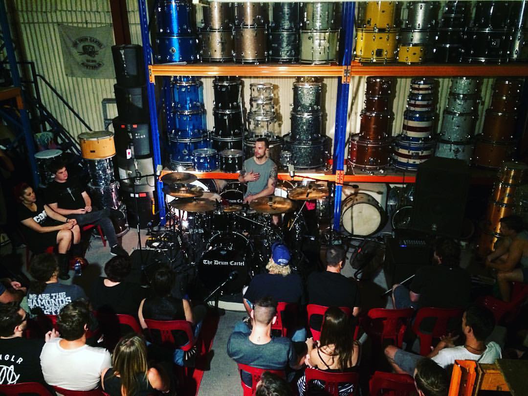 Steve Judd masterclass at The Drum Cartel - Official
