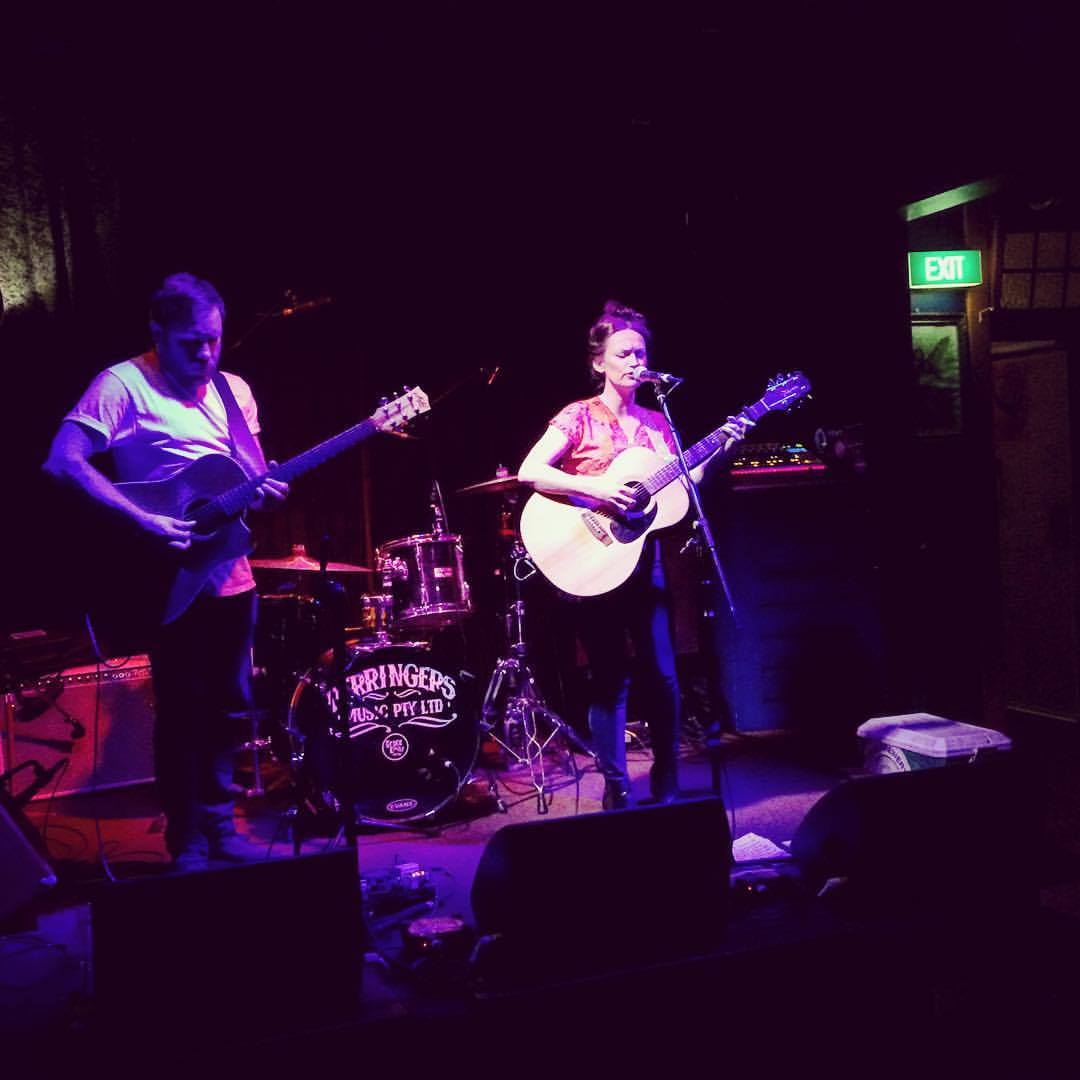 Cookie Baker kicking things off in style tonight at the Grace Emily Hotel