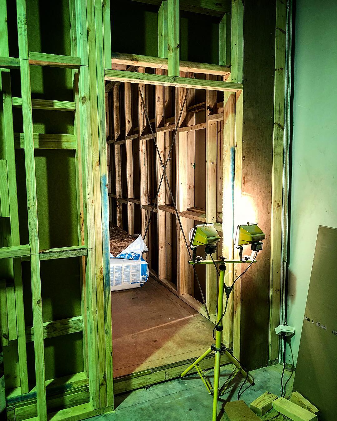 New teaching studio construction is well underway. Looking forward to moving...