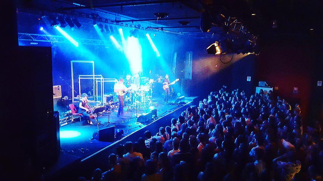 Sweet show with @evan_klar supporting @thejunglegiants in Sydney tonight. Huge...