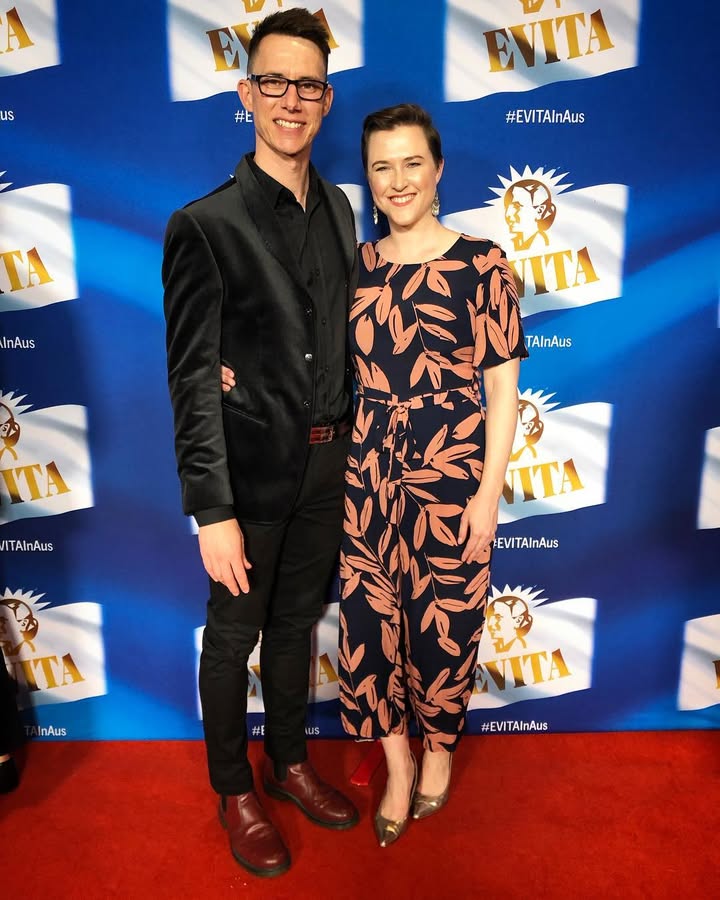 @officialevita opening night gala with @meegsw and @phildot 🥂😍📷💃