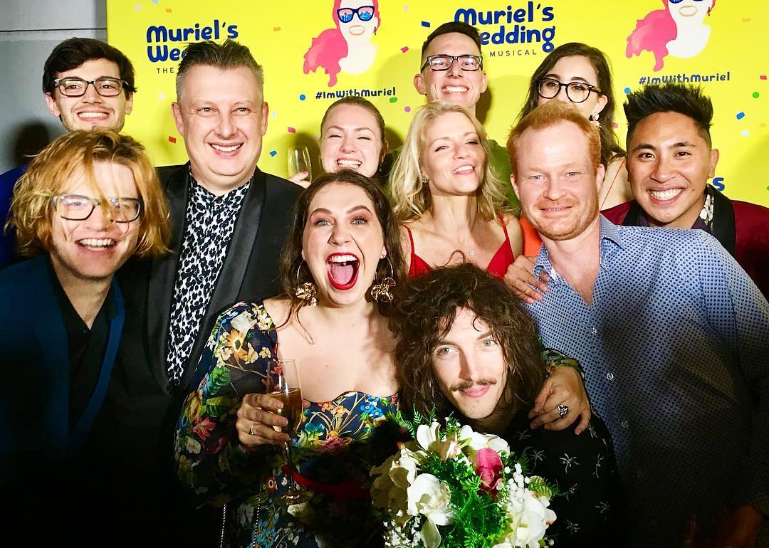 Opening night for Muriel's Wedding The Musical in Melbourne last night with...