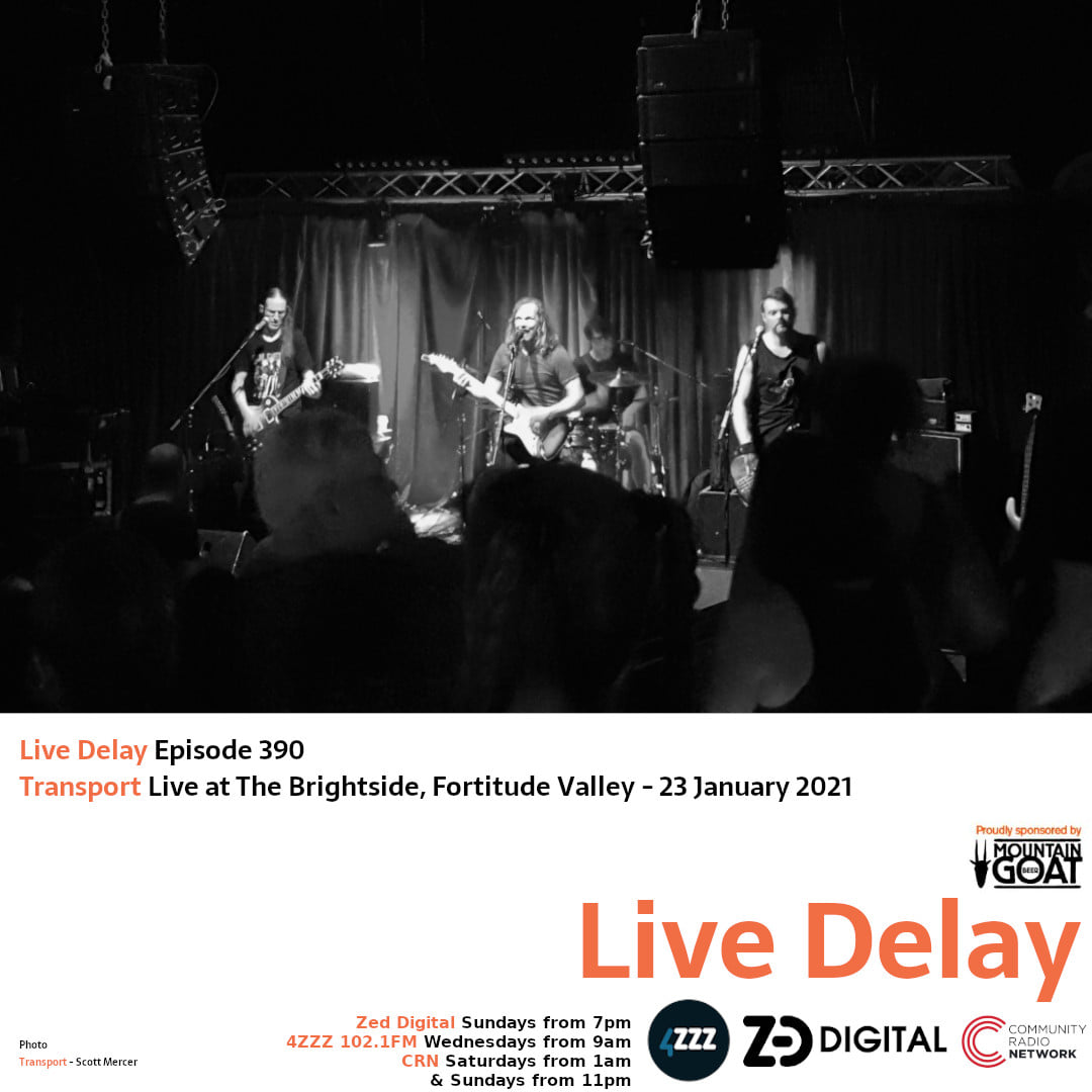 The TRANSPORT gig that we played on Jan 2021 at The The Brightside Brisbane...