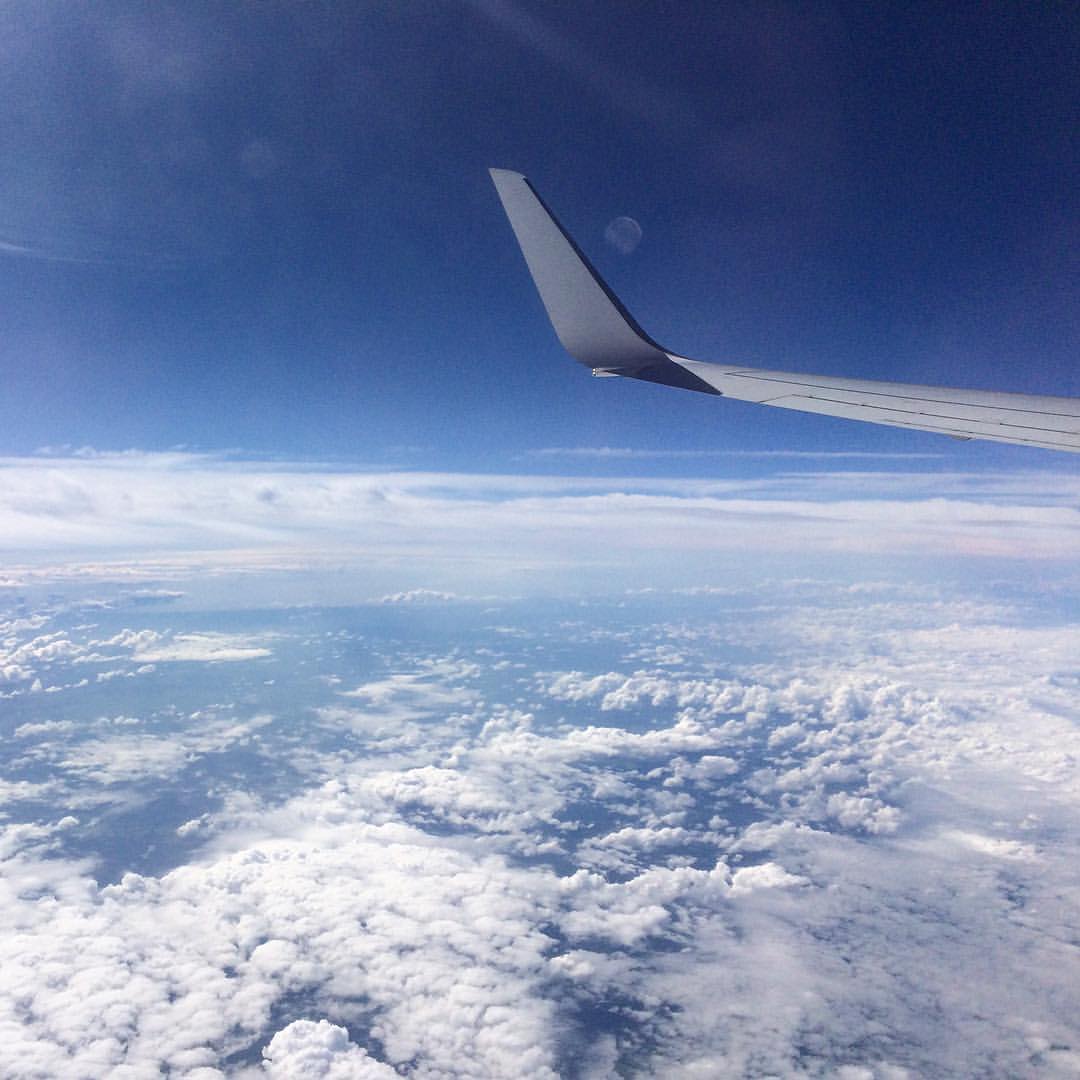 My 30th flight since July and the last one for 2015. Brisbane teaching and gigs...
